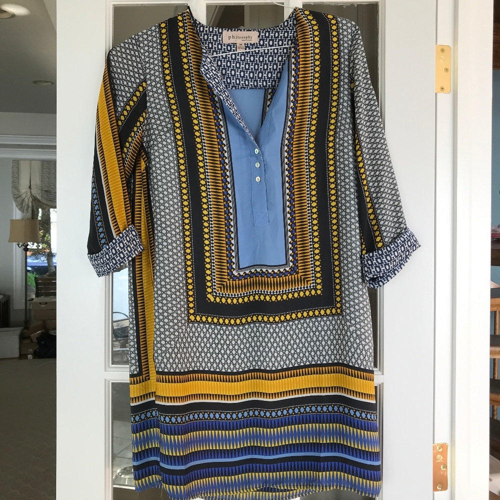 NWOT Philosophy Pattern Dress